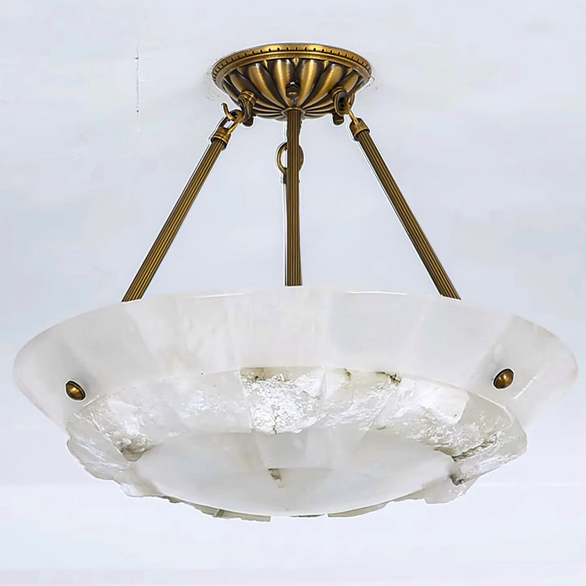 Nomen lampă suspendată Bowl alabastru Eleganță
