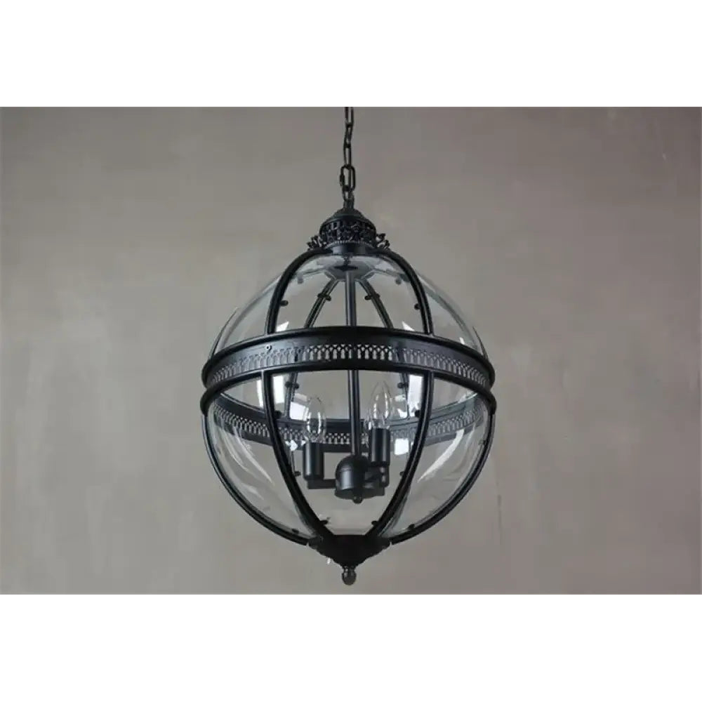 Svelte lampă suspendată din sticlă, vintage, industrială