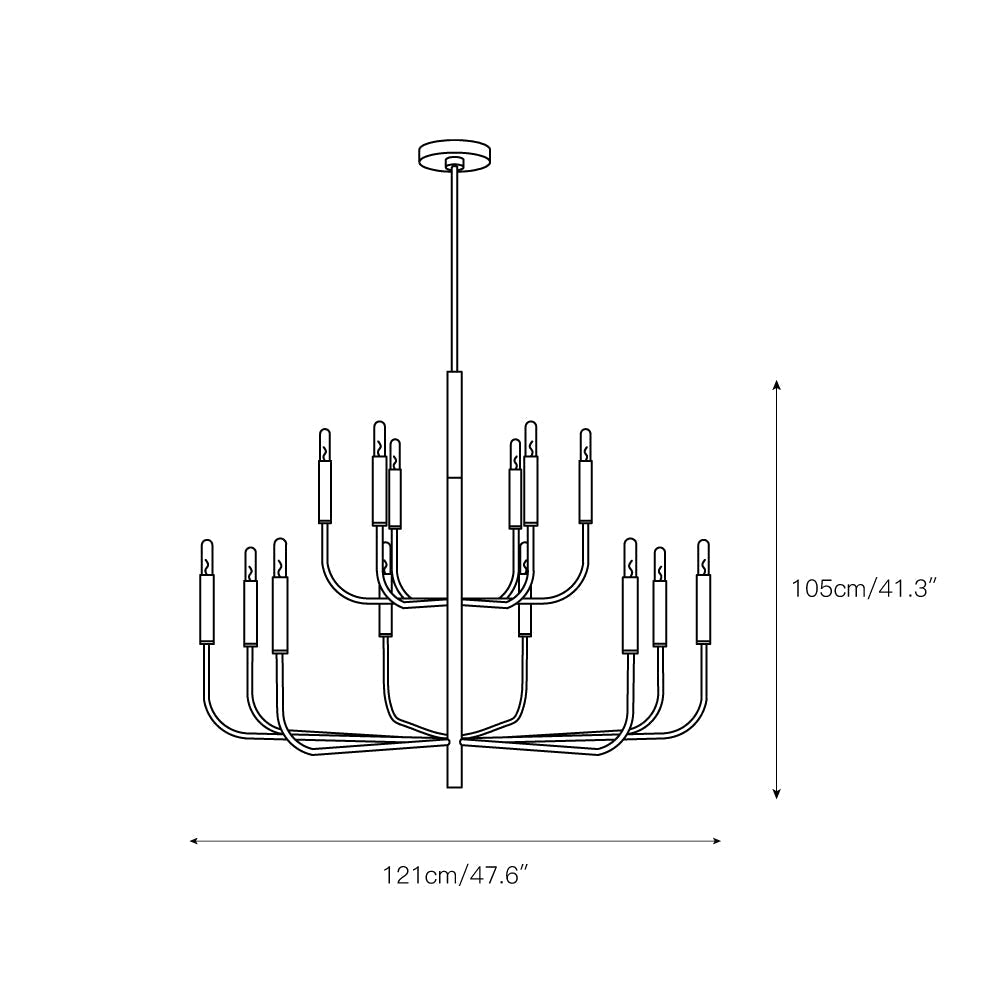 Oriirora candelabru din alamă