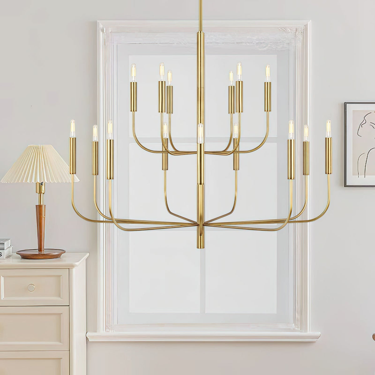 Oriirora candelabru din alamă