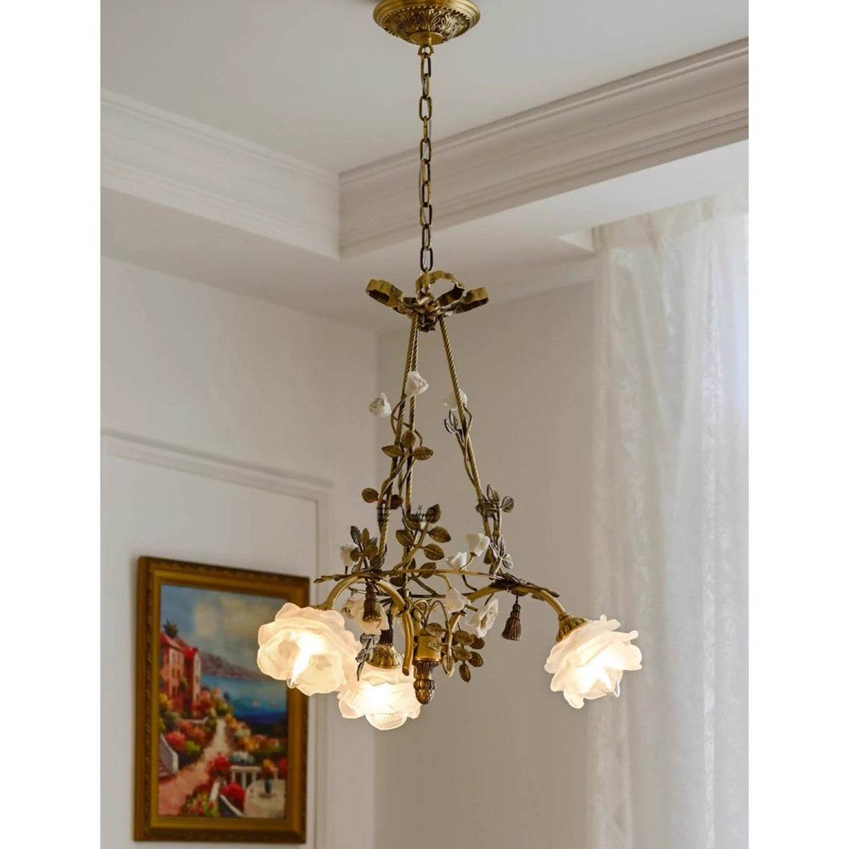 Caleira Rose candelabru