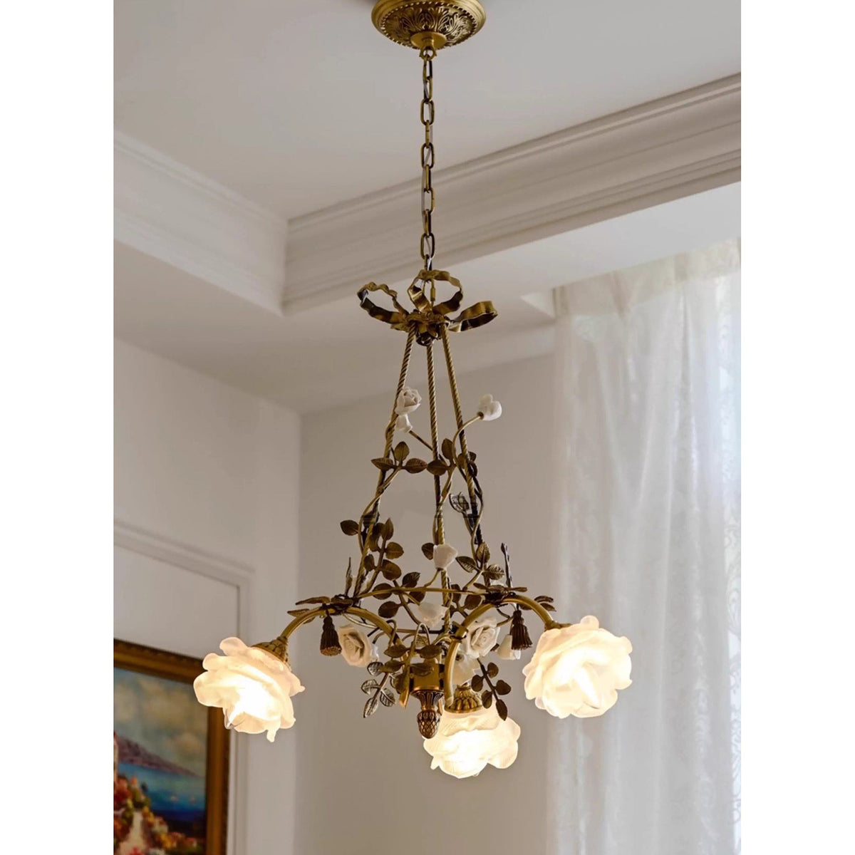 Caleira Rose candelabru