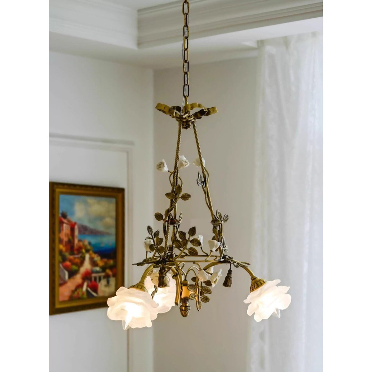 Caleira Rose candelabru