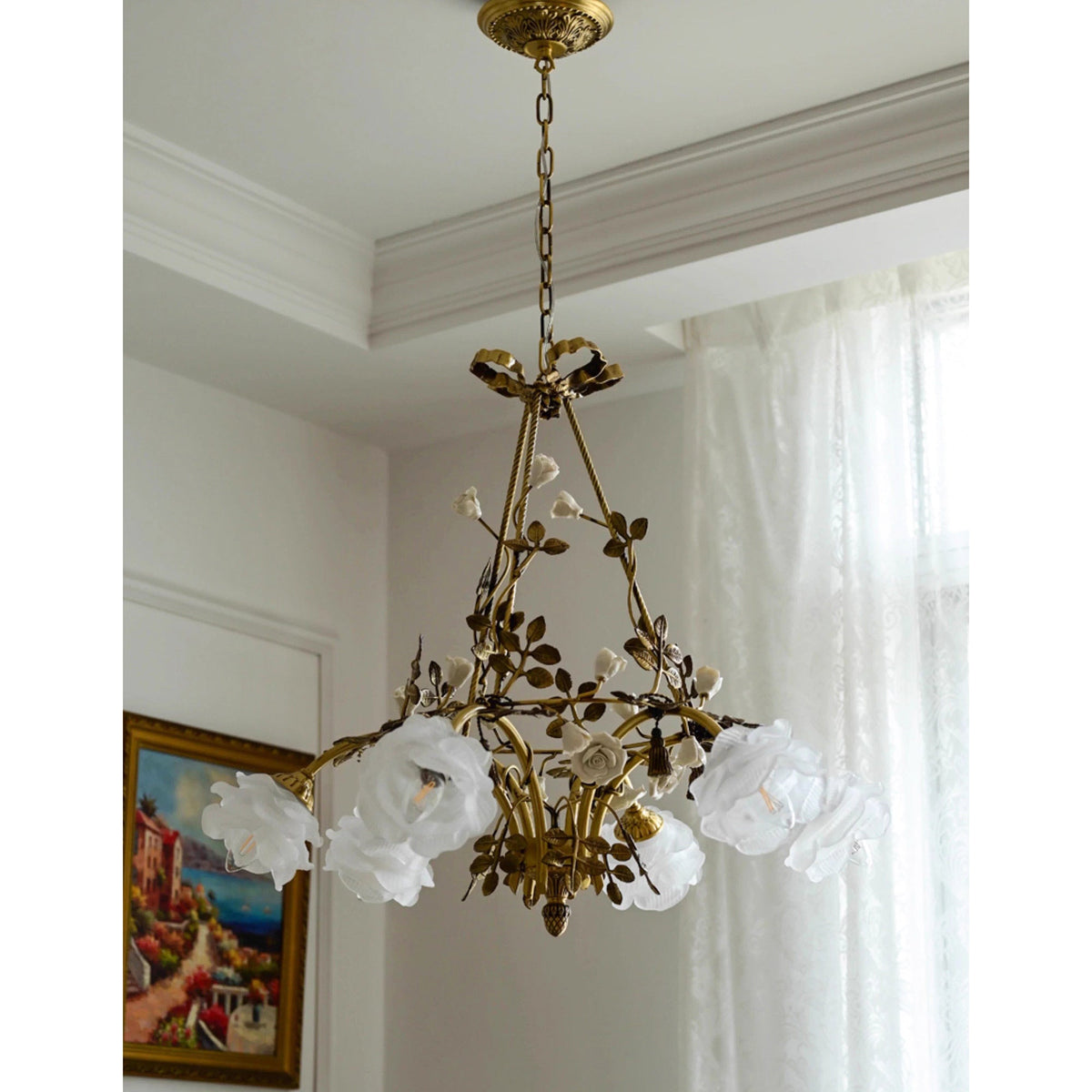 Caleira Rose candelabru