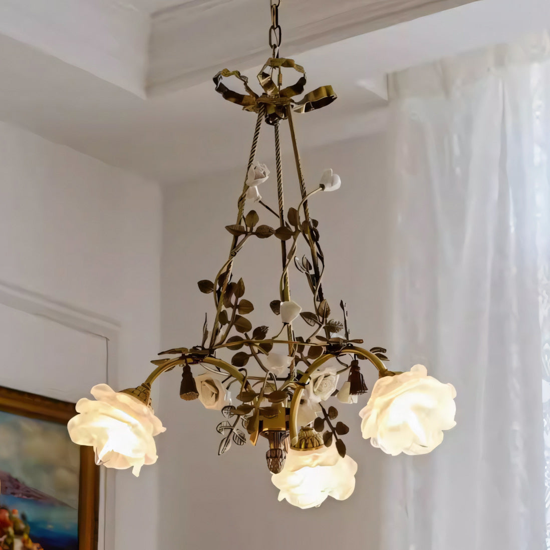 Caleira Rose candelabru