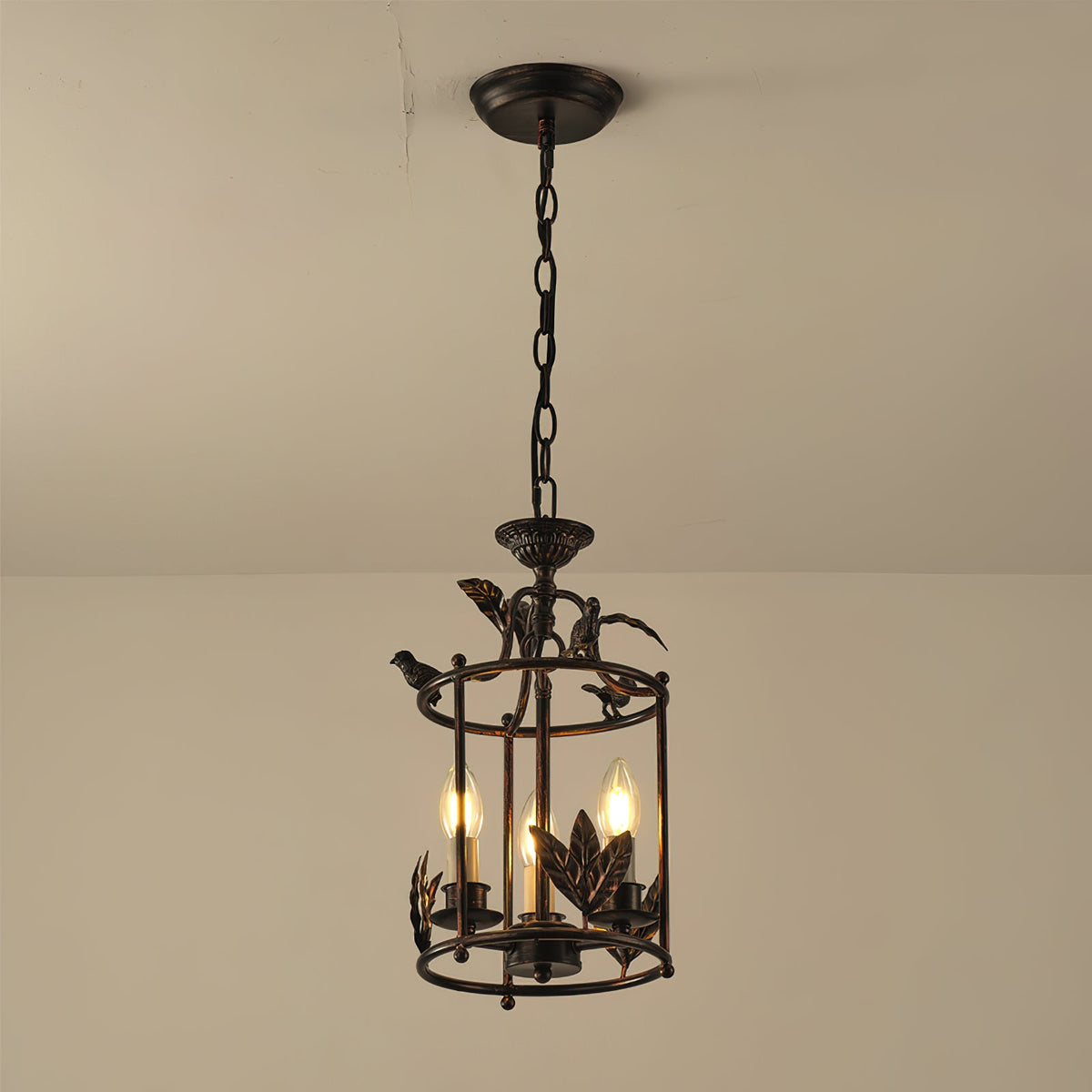 Sova Lantern lampă suspendată Stil Baroc