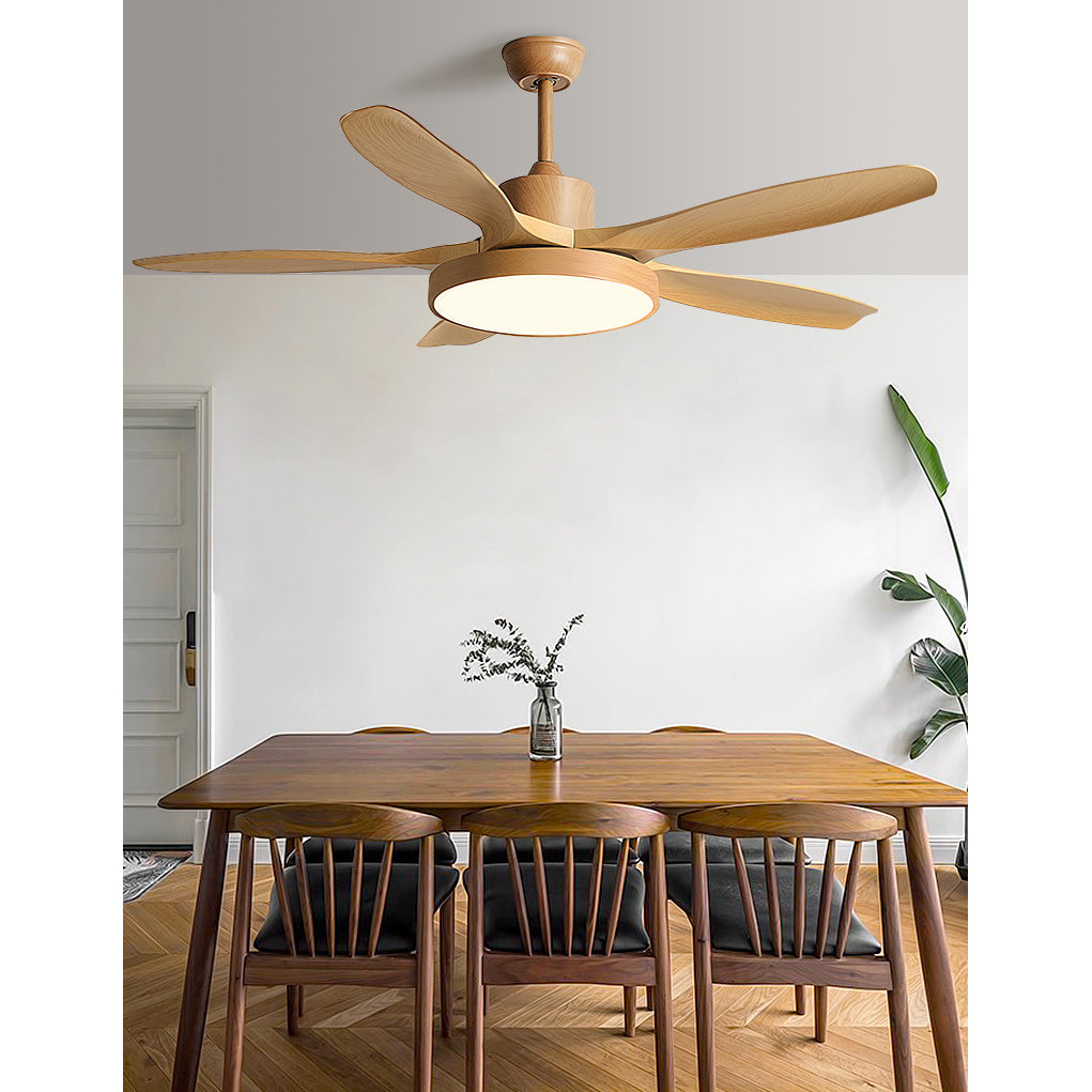 Teriinena ventilator de tavan cu lumină