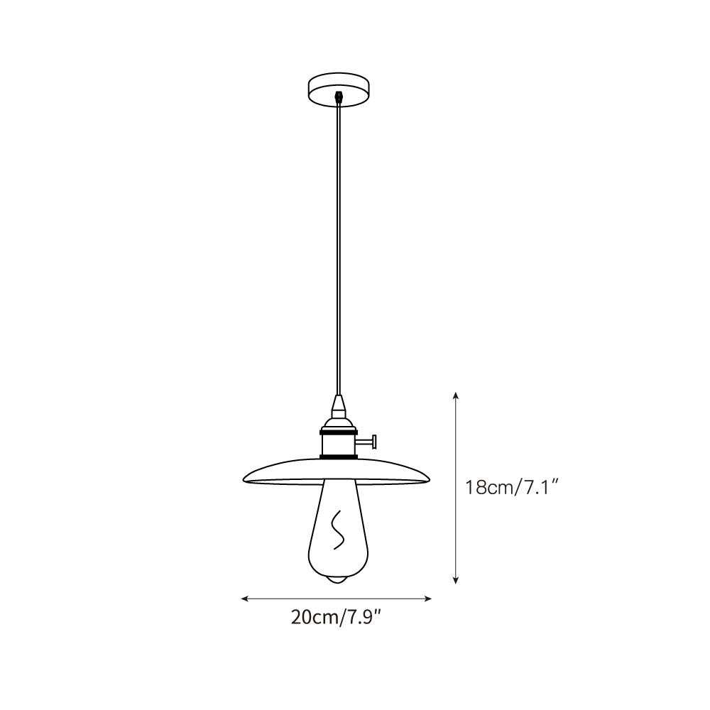 Teriisine lampă suspendată