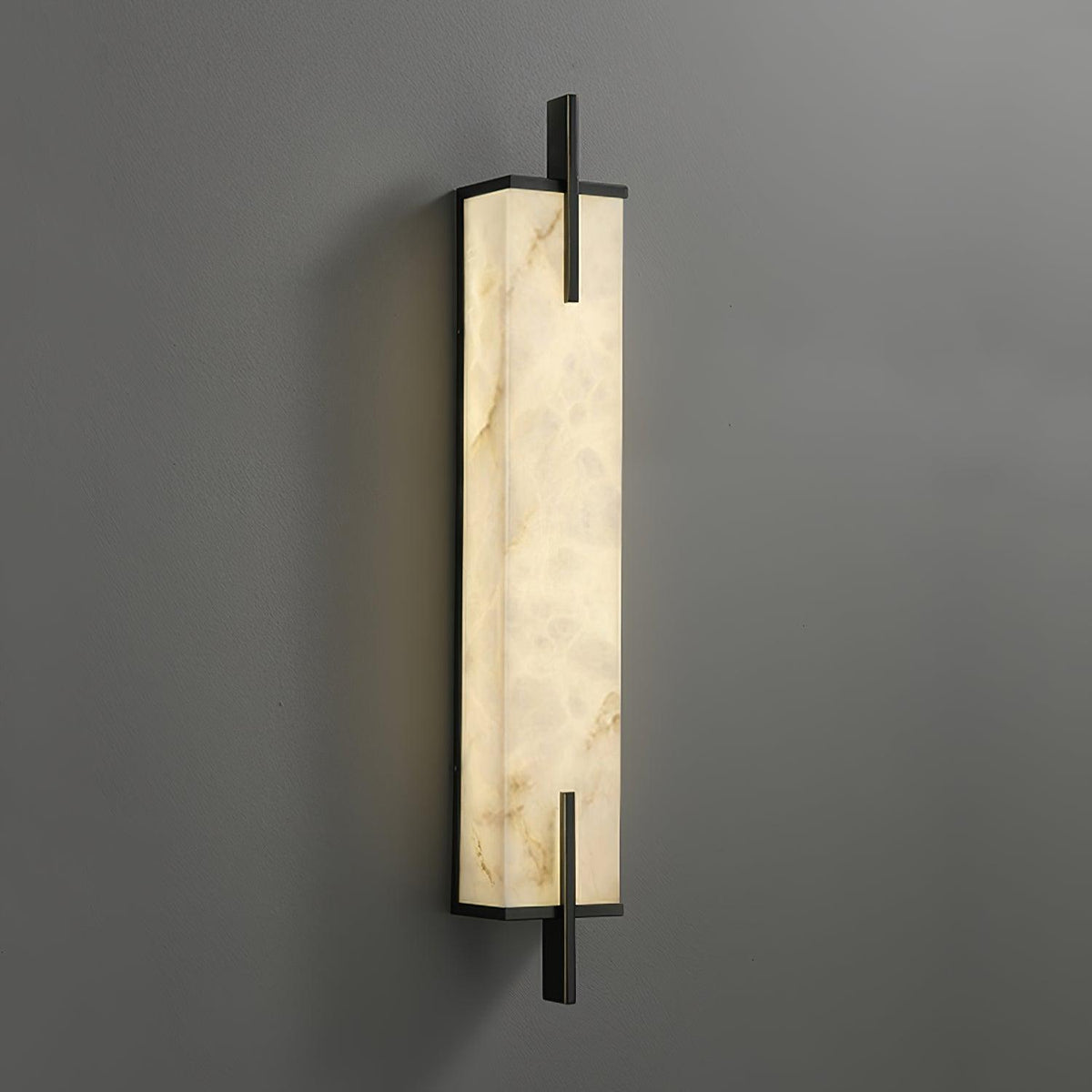 Komino Rectangular aplică de perete din alabastru