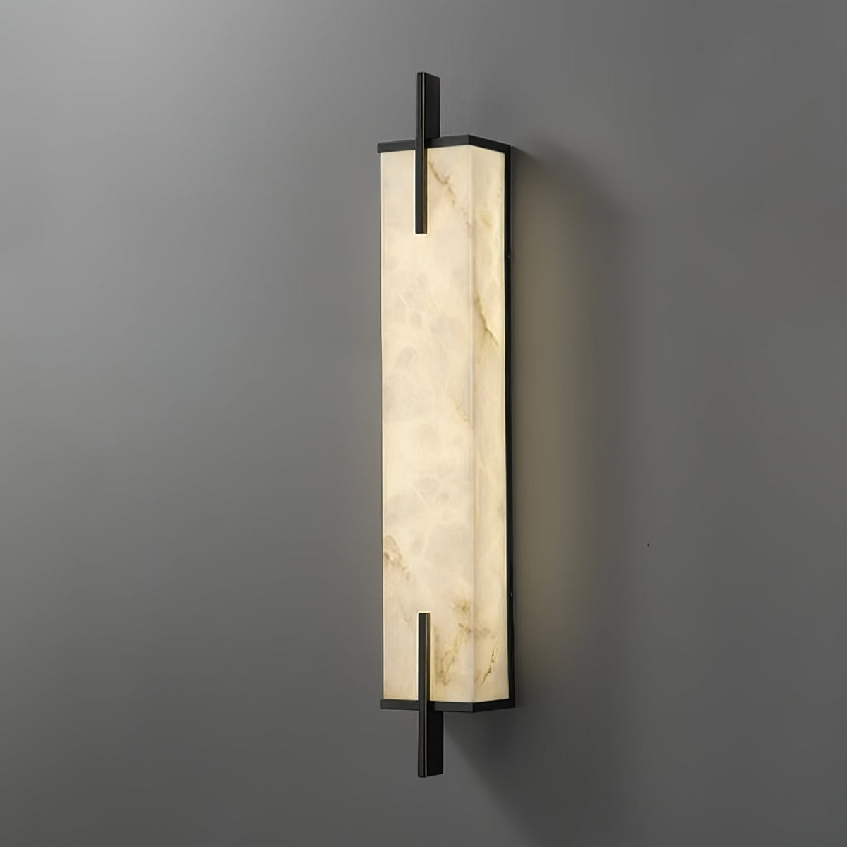Komino Rectangular aplică de perete din alabastru