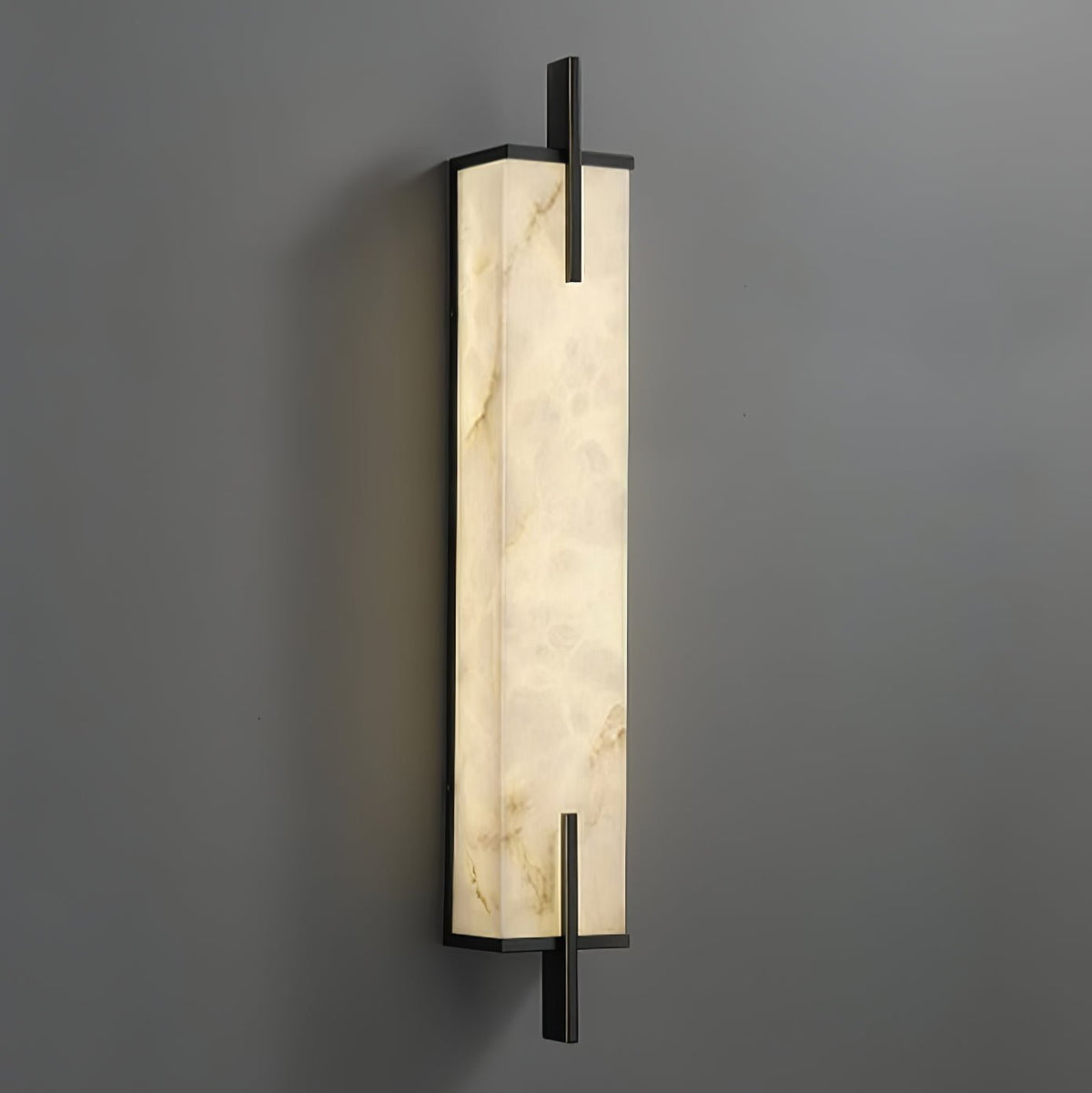 Komino Rectangular aplică de perete din alabastru