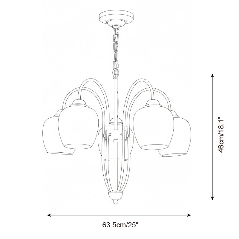 Noruian Petiole candelabru