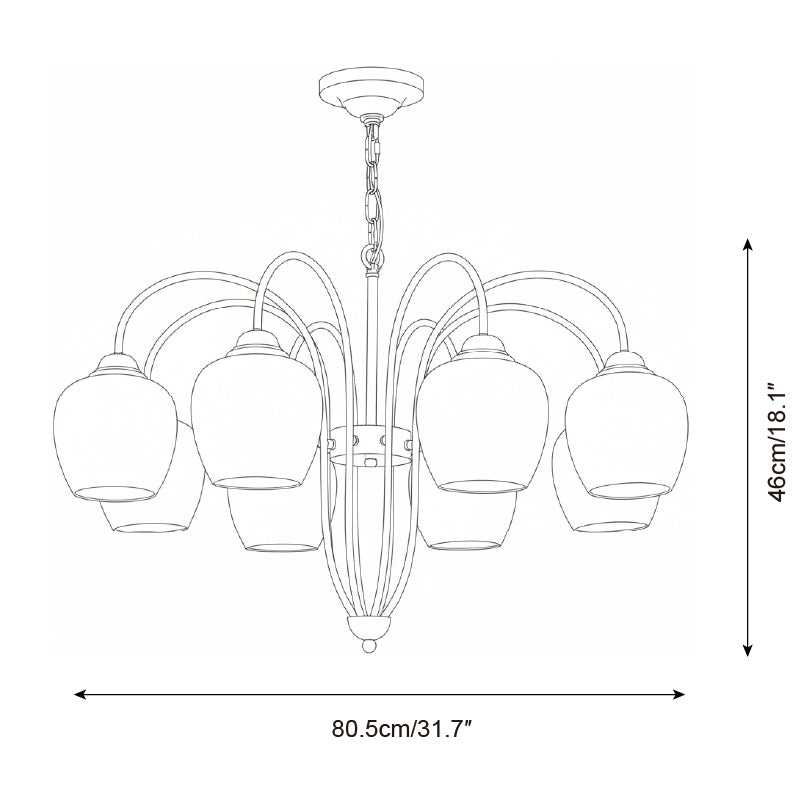 Noruian Petiole candelabru