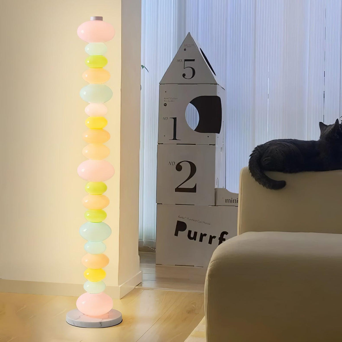 Avelare lampadar din marmură Artistic