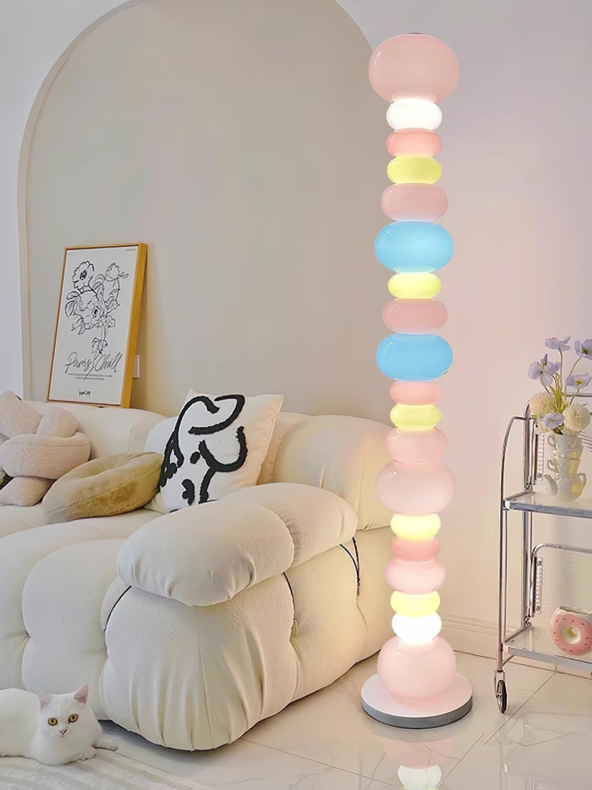 Avelare lampadar din marmură Artistic