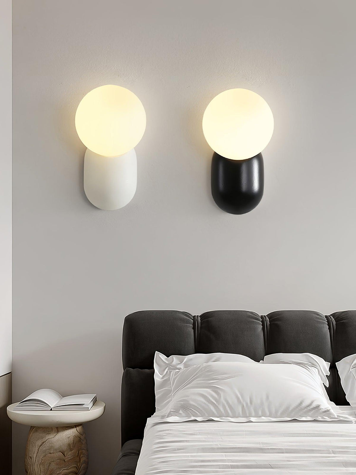 Nelo aplică de perete, minimalistă, cu glob