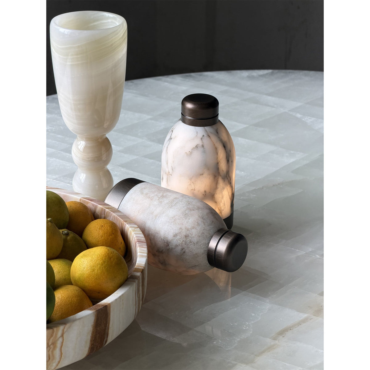 Capsule lampă de masă