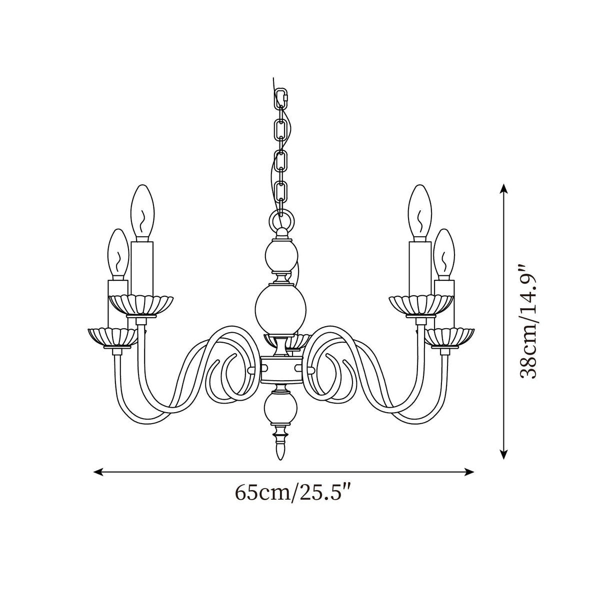 Tilca candelabru