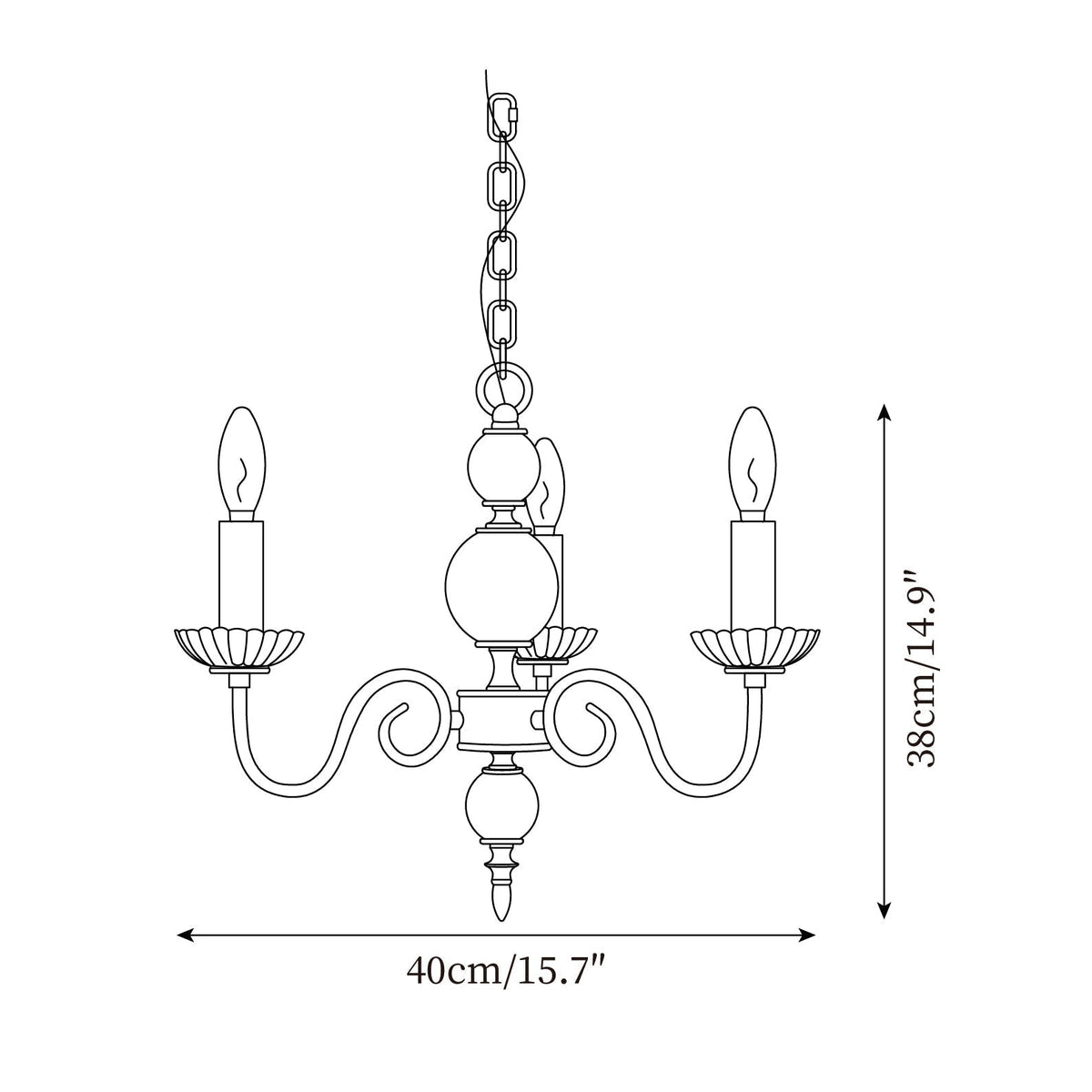 Tilca candelabru
