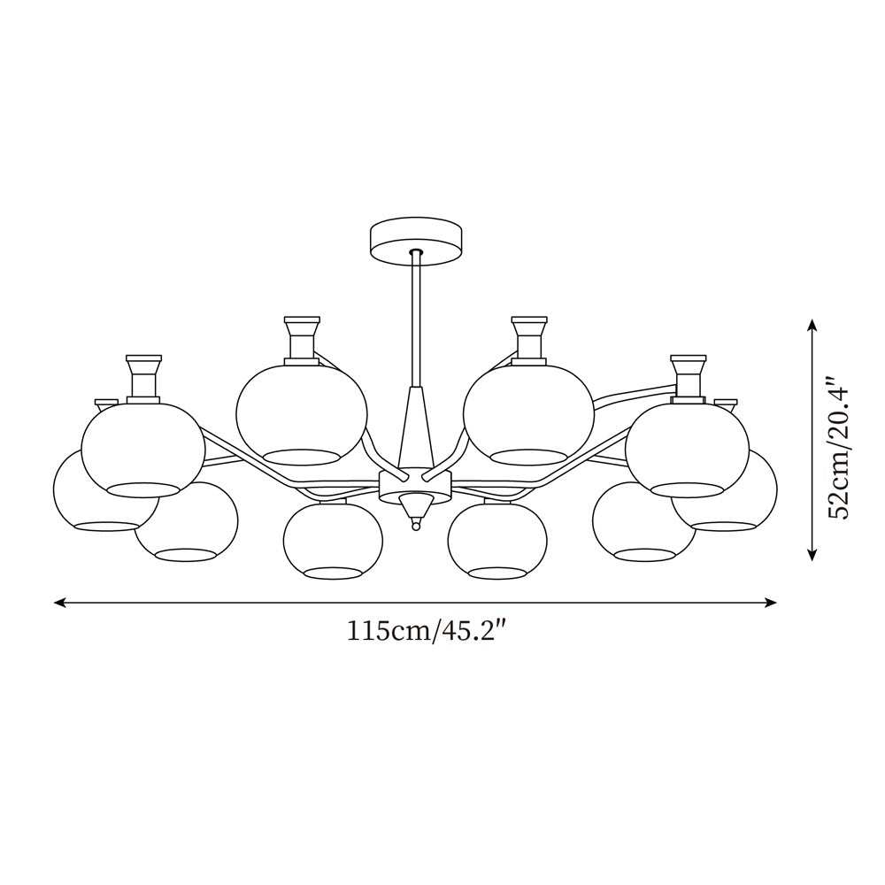 Sialy candelabru