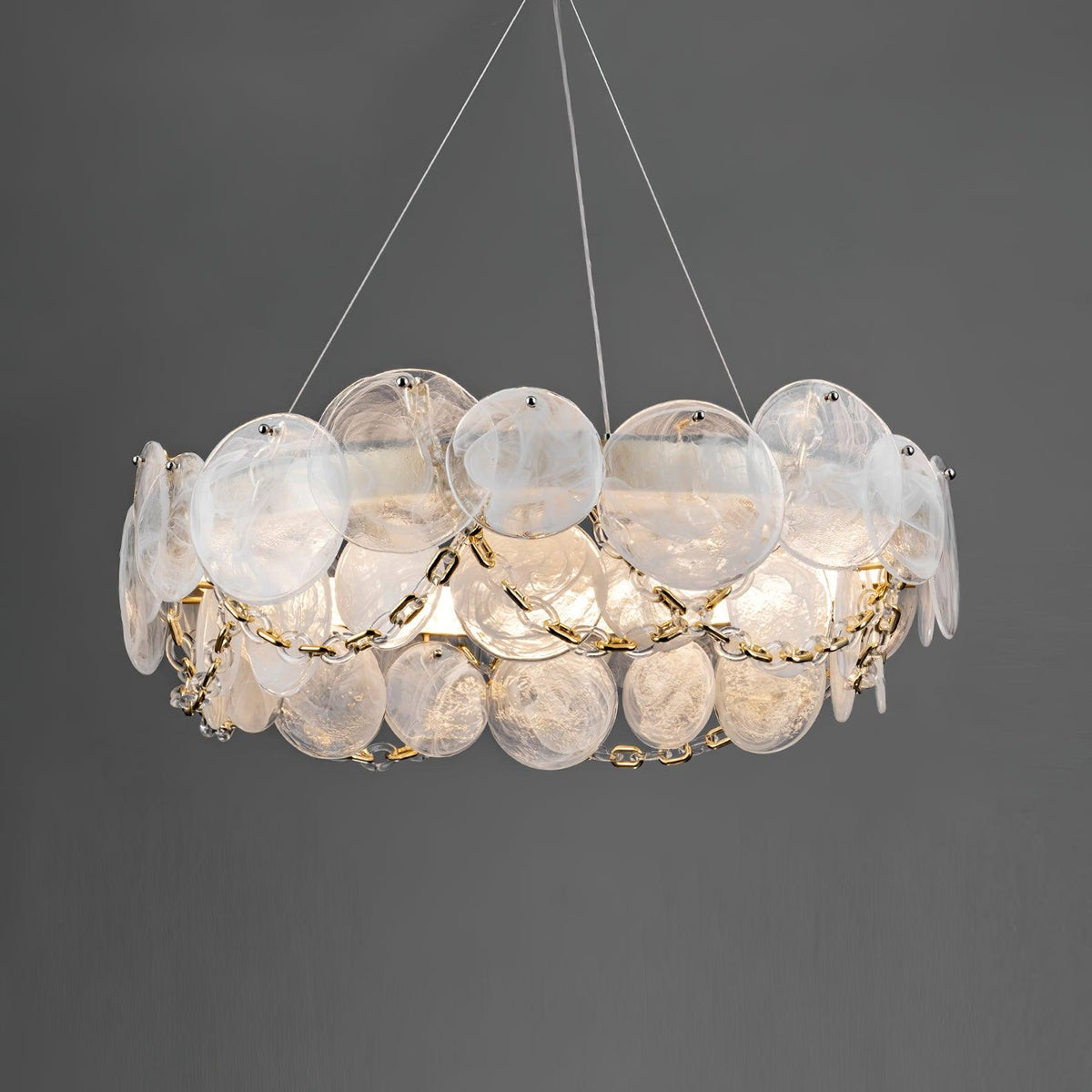 Celinaria candelabru din sticlă, de lux