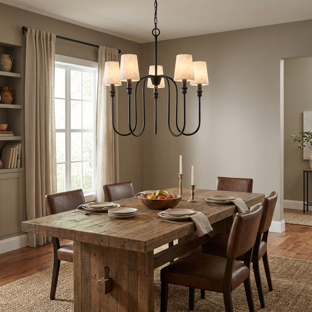 Perrinhurst Candelabru din alabastru