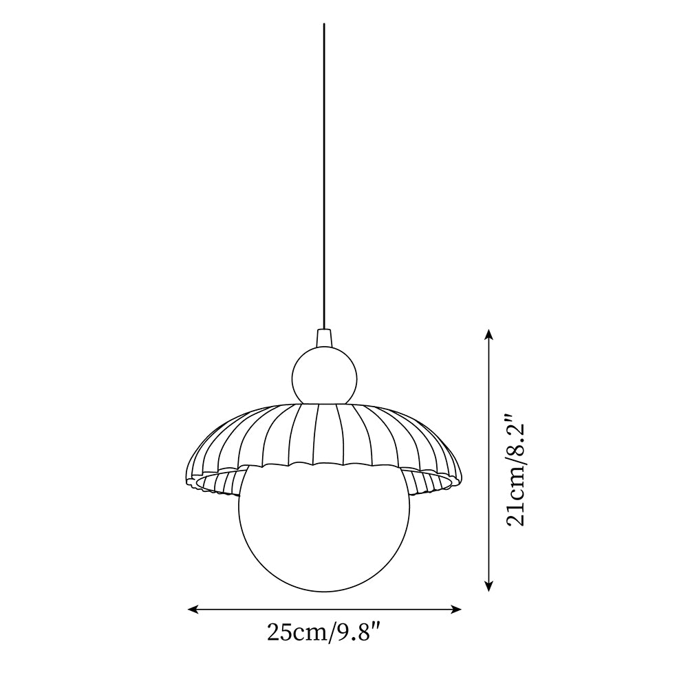 Alien Retro Charm lampă suspendată