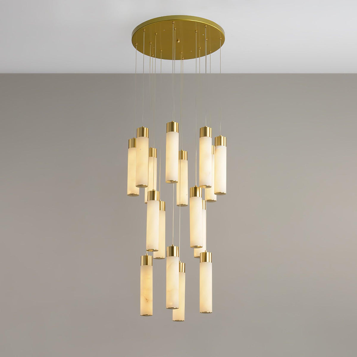 Aurelia modern alabastru candelabru Suspendat