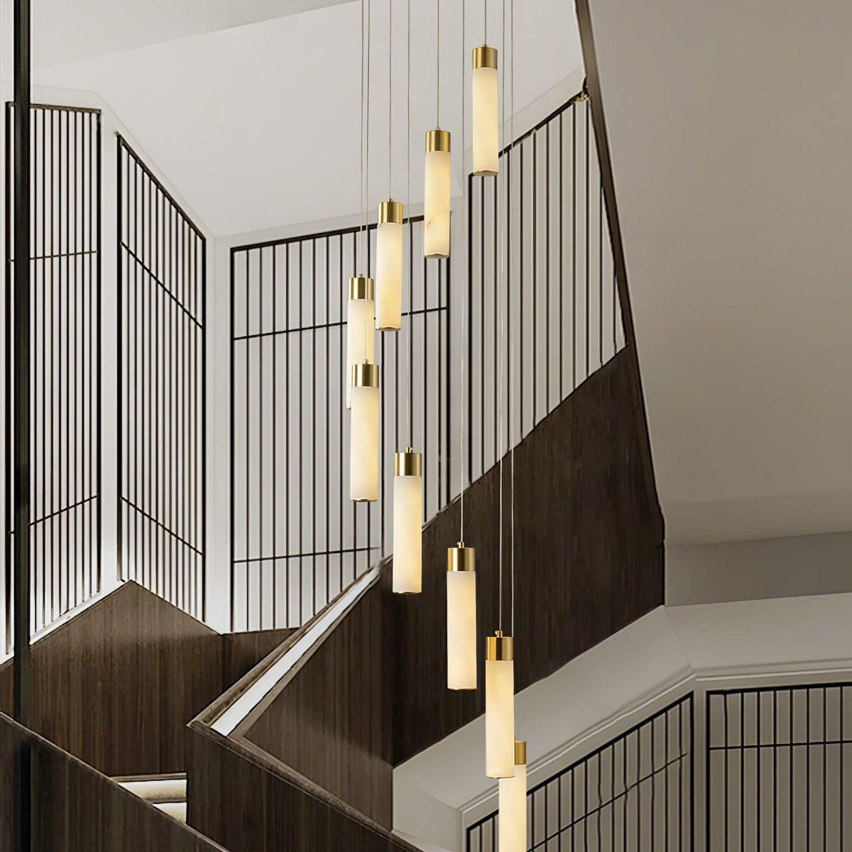 Aurelia modern alabastru candelabru Suspendat