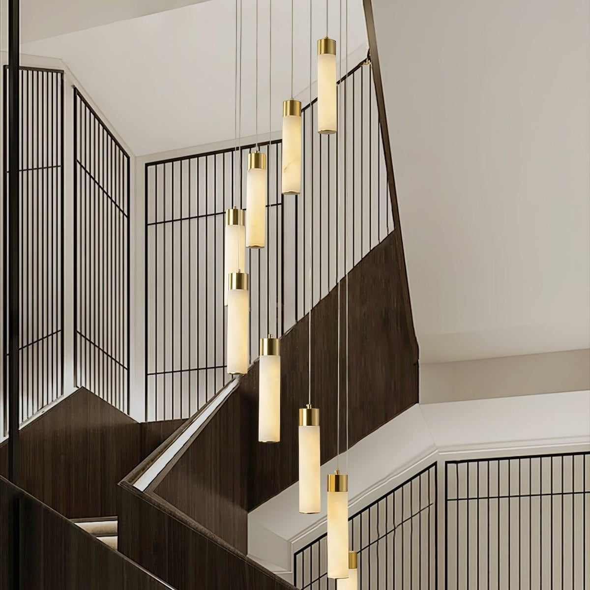 Aurelia modern alabastru candelabru Suspendat