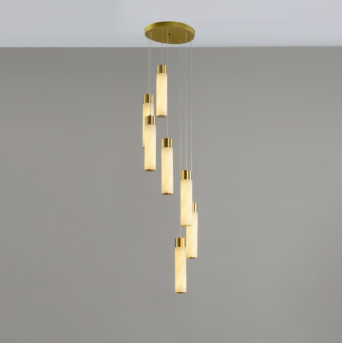 Aurelia modern alabastru candelabru Suspendat