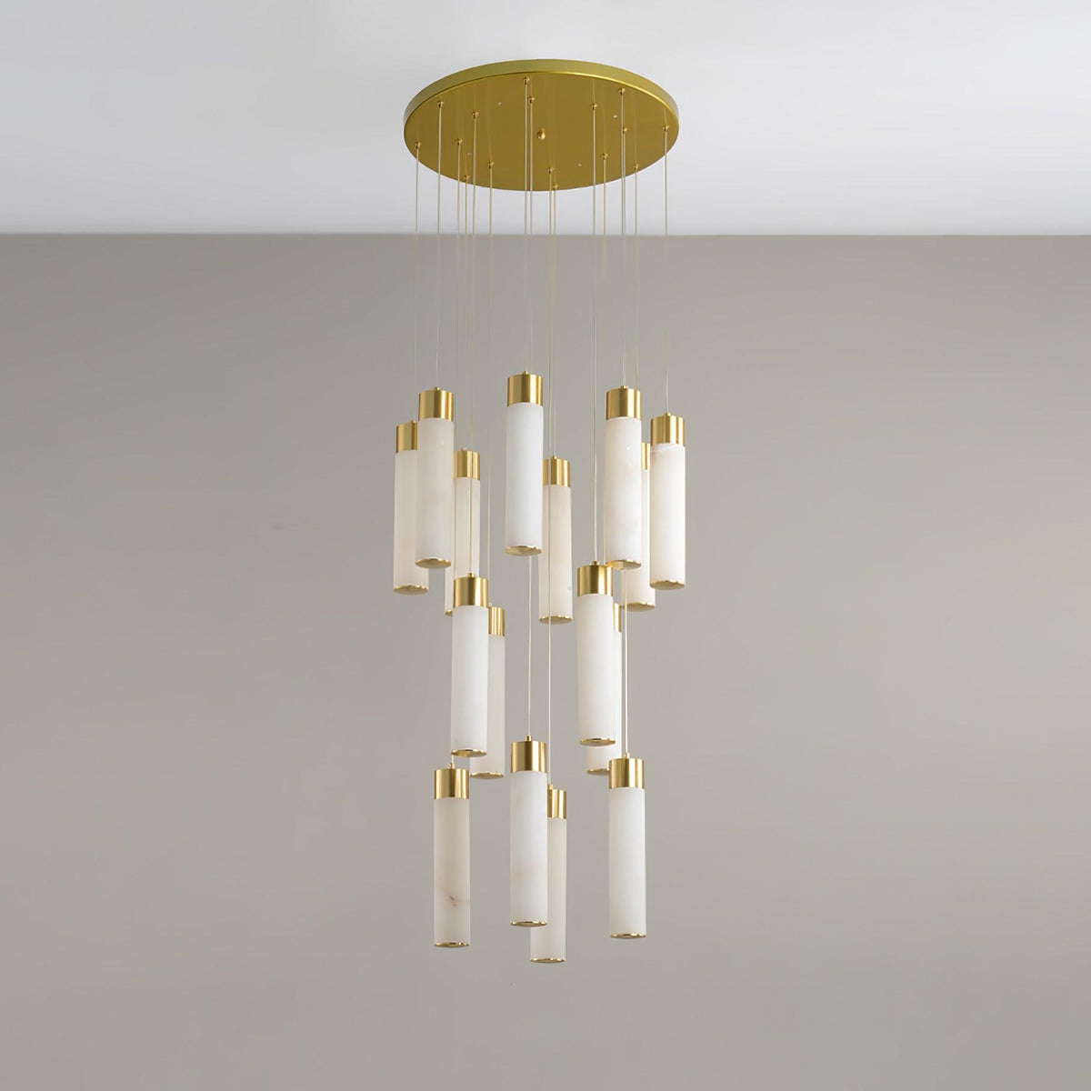 Aurelia modern alabastru candelabru Suspendat