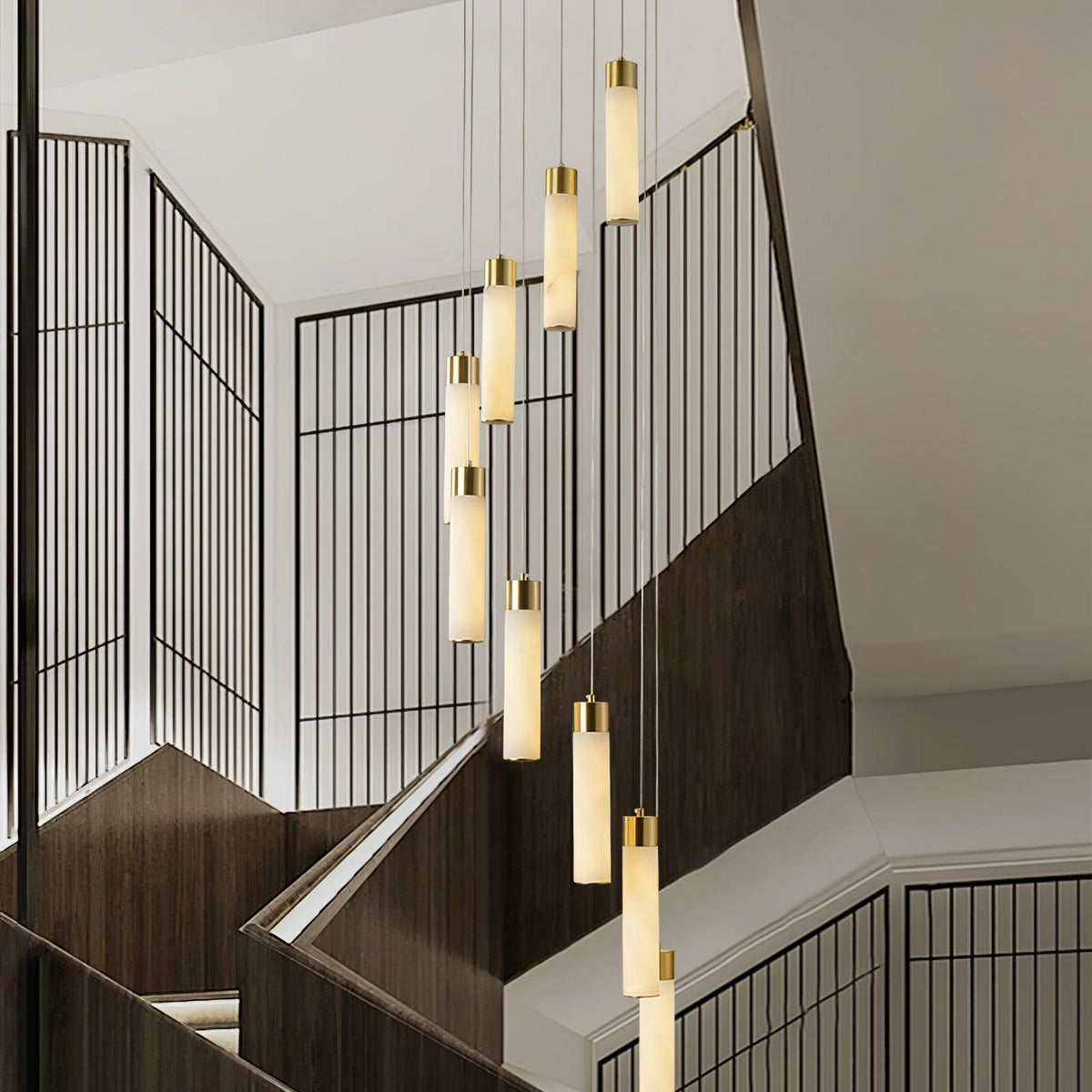 Aurelia modern alabastru candelabru Suspendat