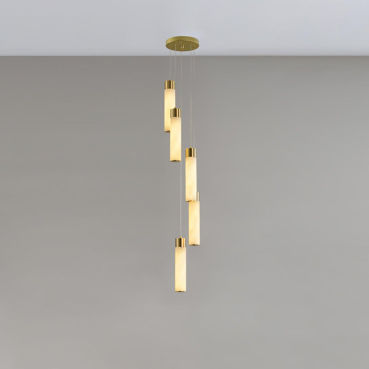 Aurelia modern alabastru candelabru Suspendat