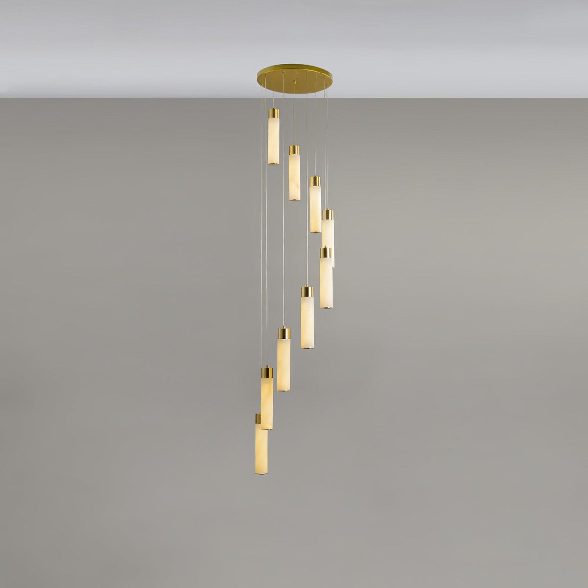 Aurelia modern alabastru candelabru Suspendat