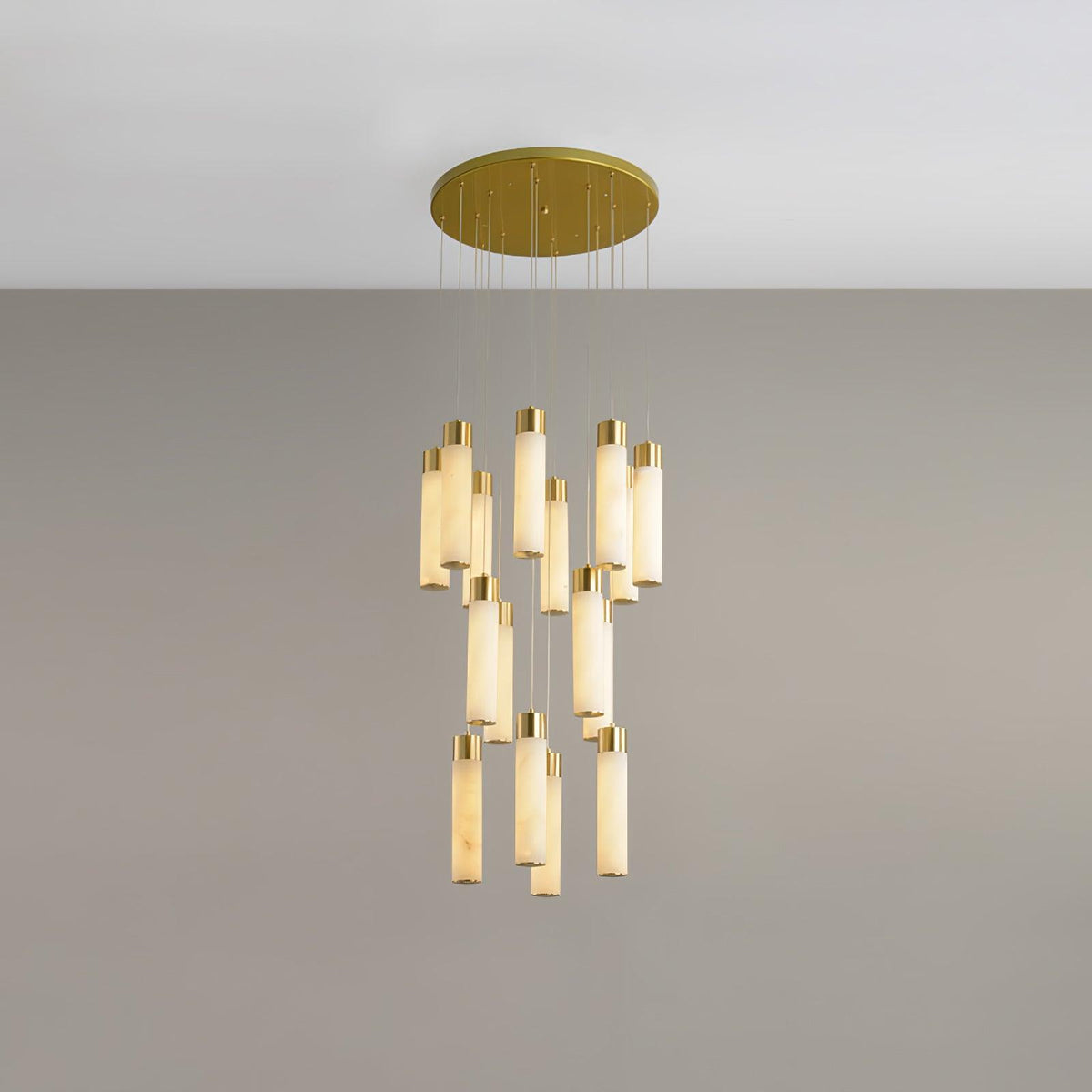 Aurelia modern alabastru candelabru Suspendat