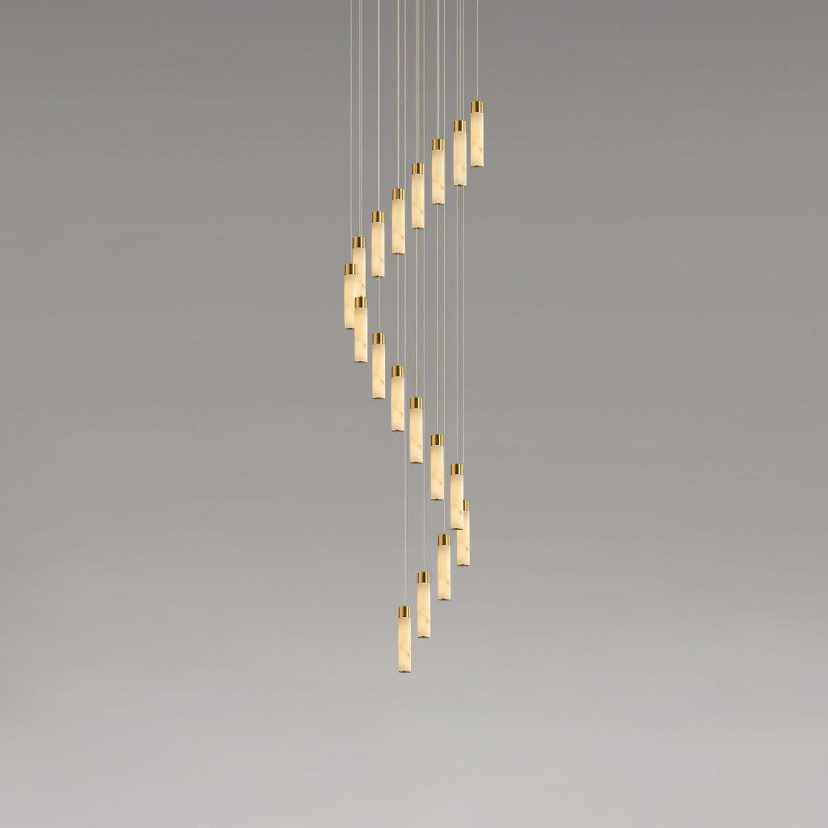 Aurelia modern alabastru candelabru Suspendat
