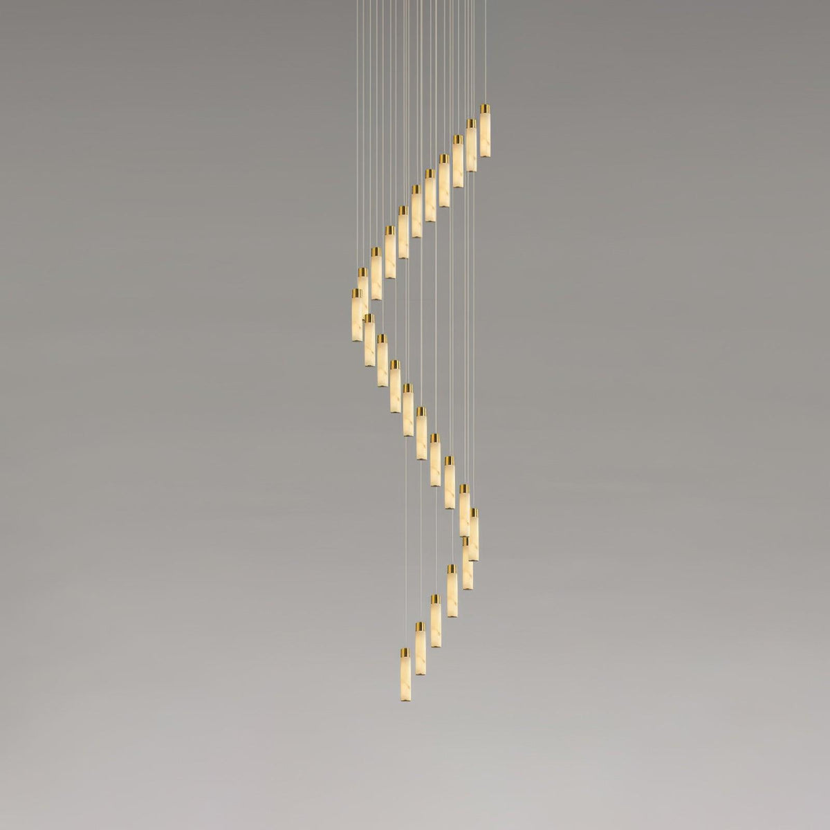 Aurelia modern alabastru candelabru Suspendat