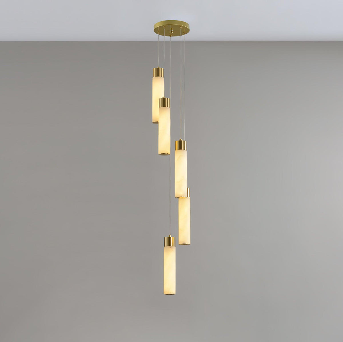 Aurelia modern alabastru candelabru Suspendat
