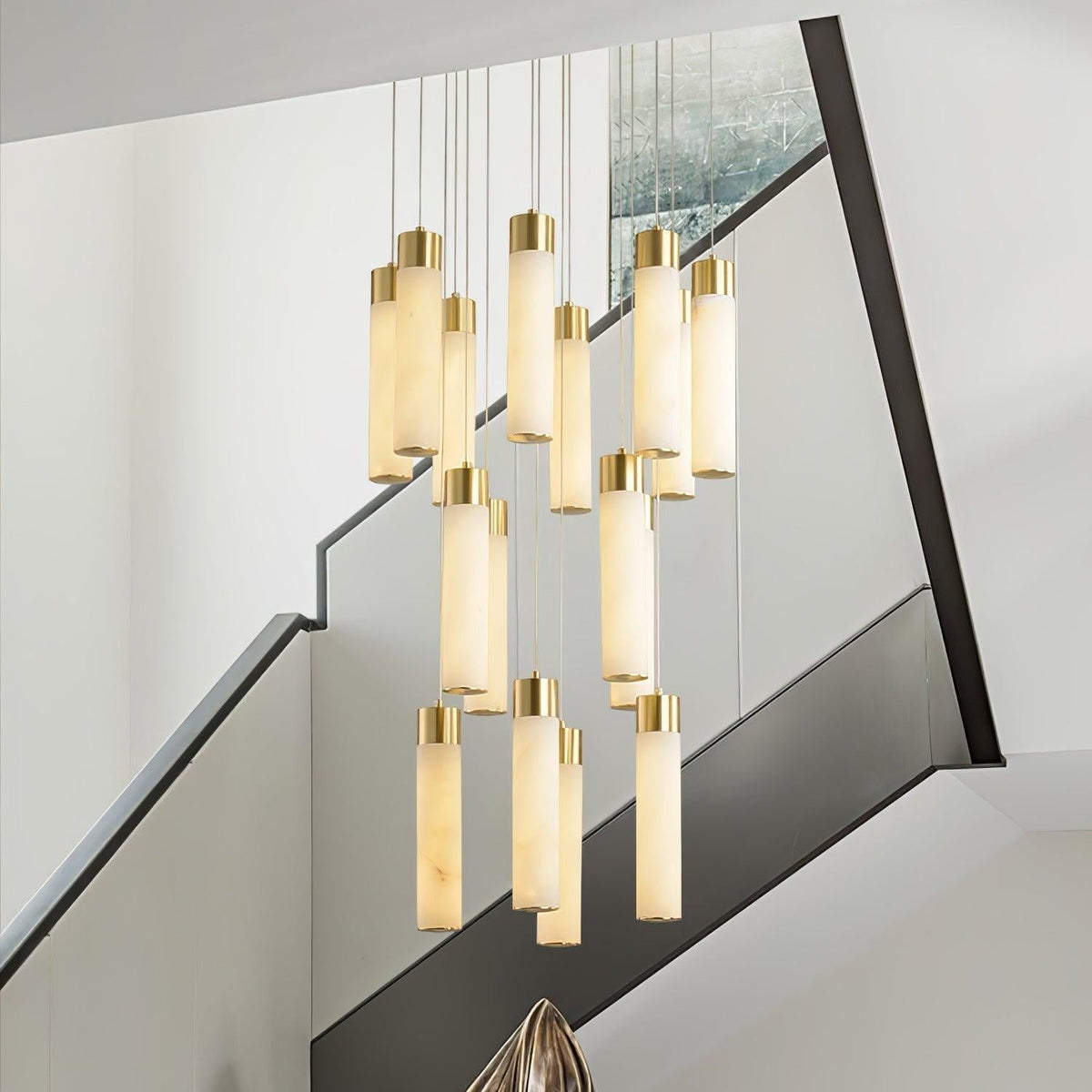 Aurelia modern alabastru candelabru Suspendat