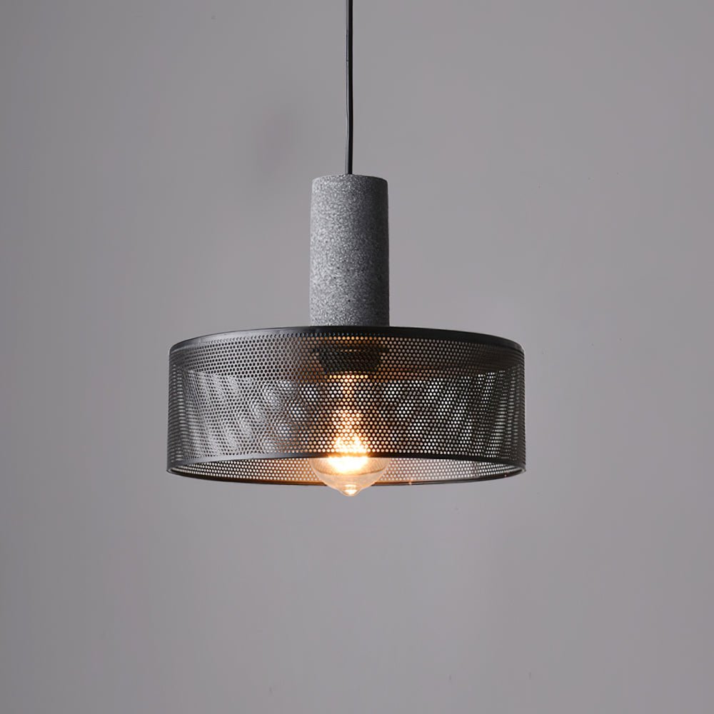 Lumeraine Cement Mesh lampă suspendată