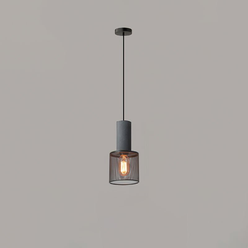 Lumeraine Cement Mesh lampă suspendată