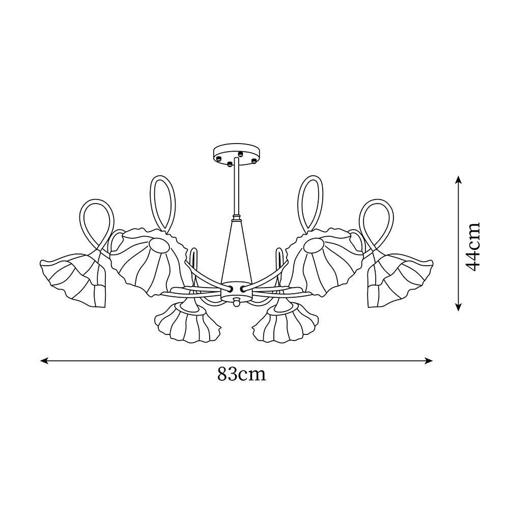 Cireline candelabru