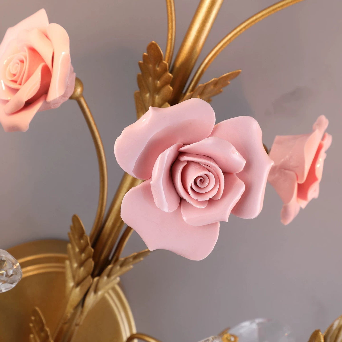Roselyn aplică de perete din ceramică cu flori