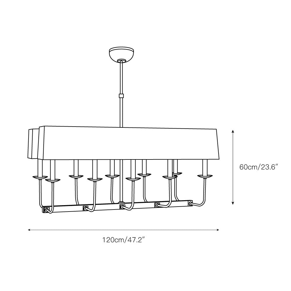 Avenerira candelabru liniar