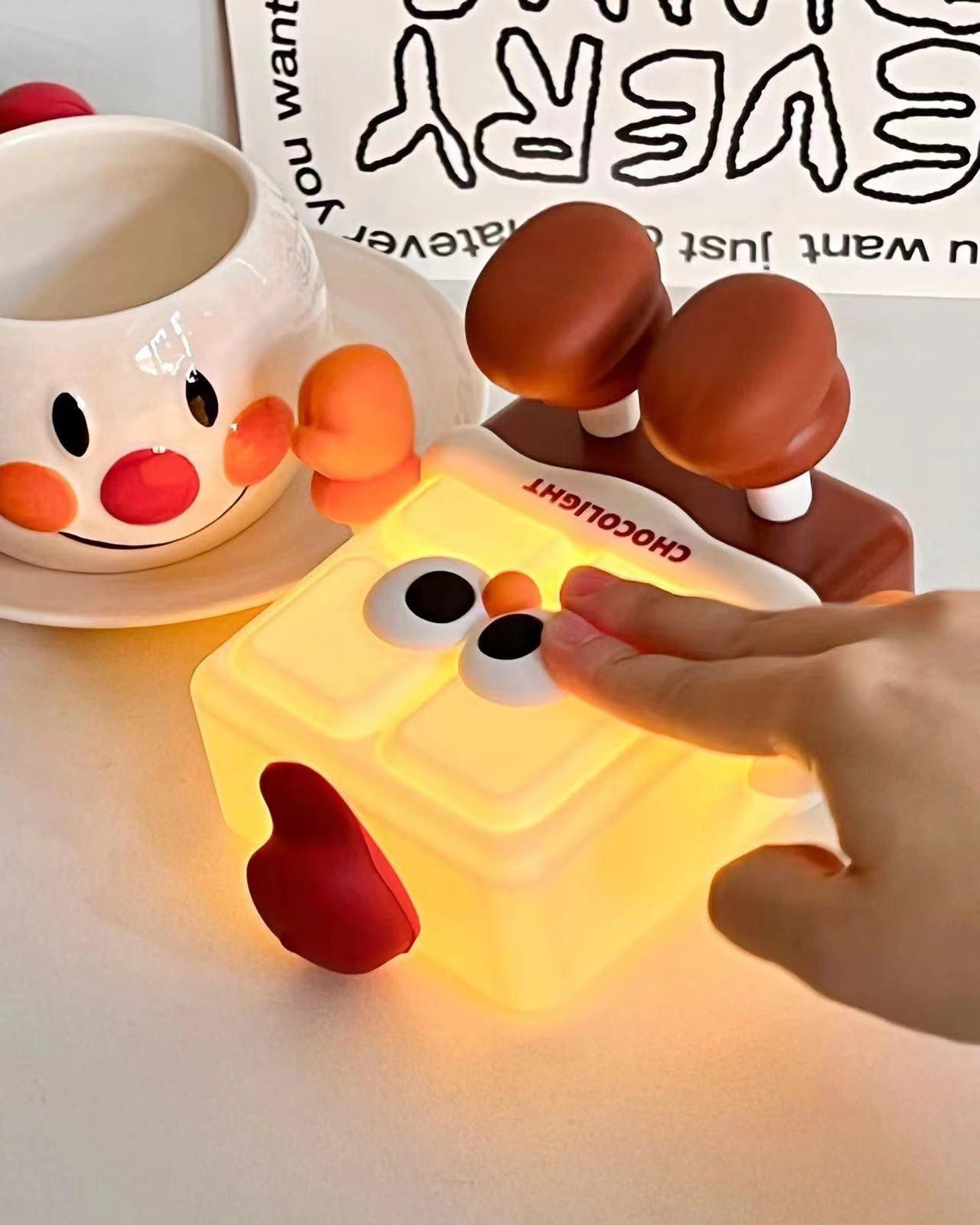 Choco lampă de masă