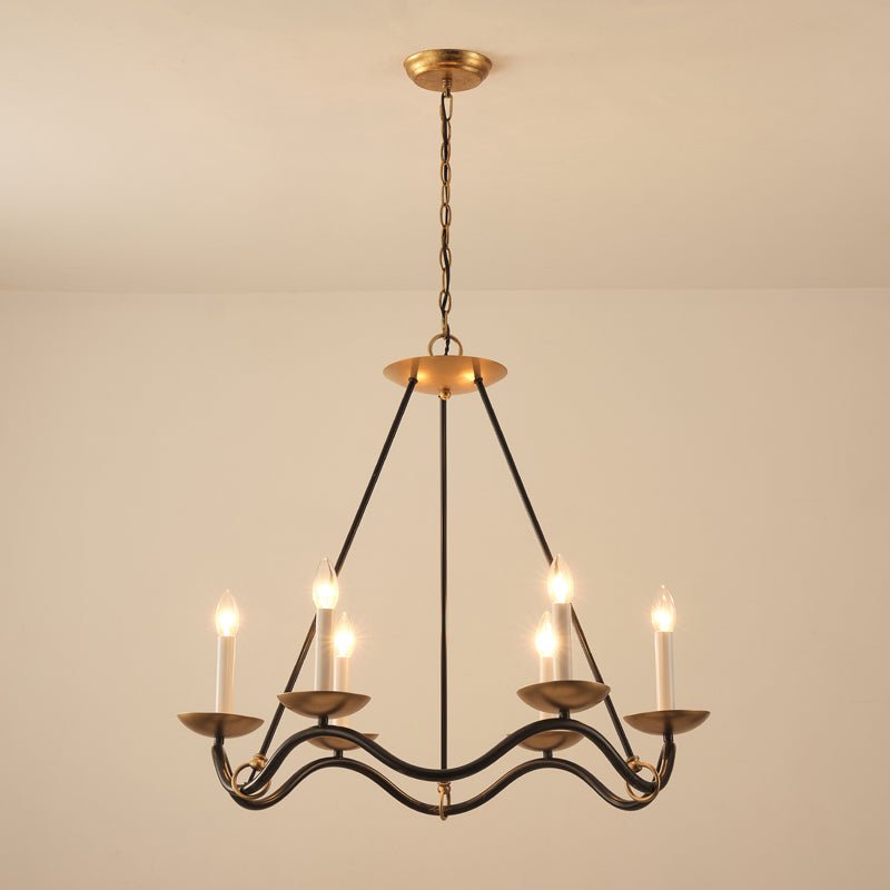 Evenor candelabru din alamă, elegant, vintage