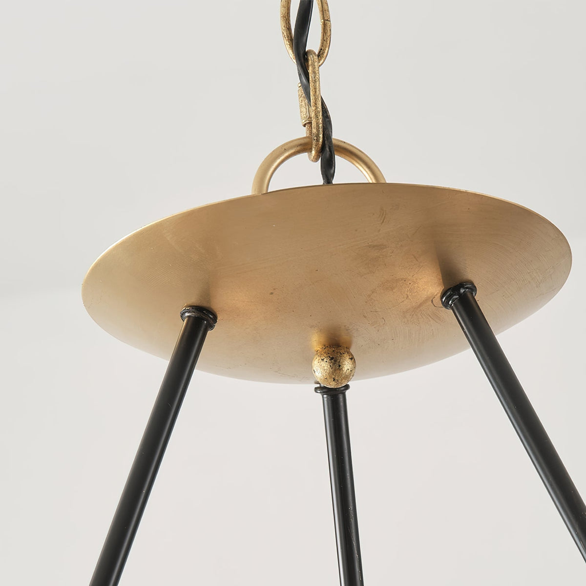 Evenor candelabru din alamă, elegant, vintage