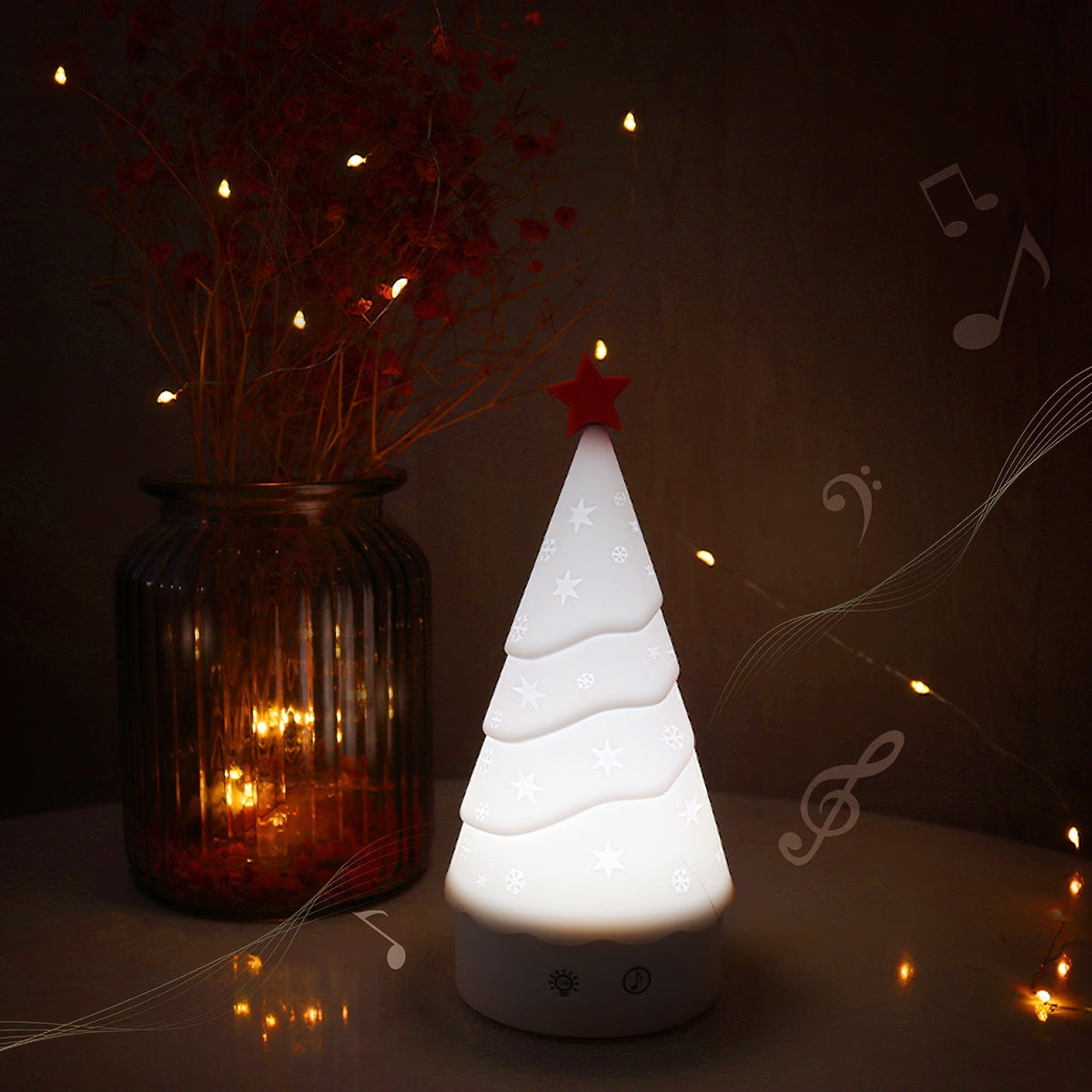 Mirivaine lampă de masă Lumina Noaptea (cu baterie integrată)