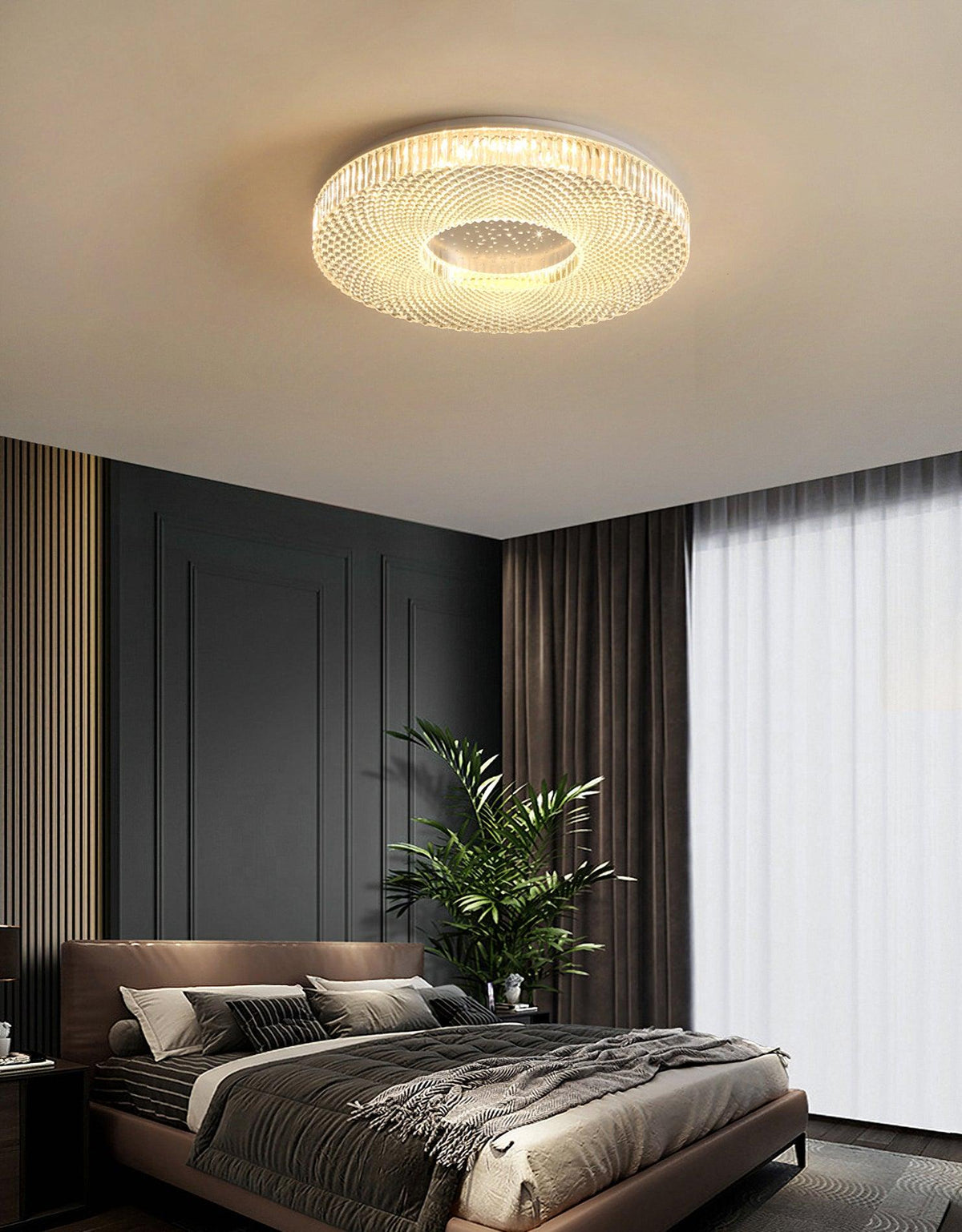 Lucalella plafonieră din acril, de lux, LED, pentru living
